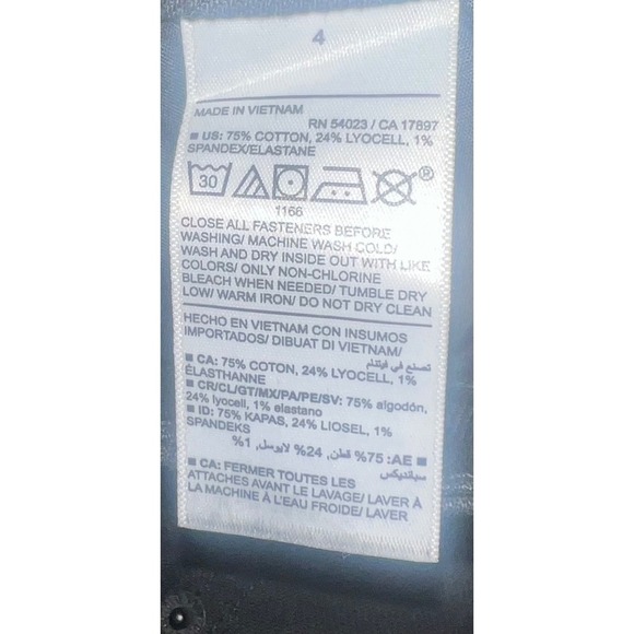 Old Navy Bootcut Black Jeans Women's Size 4 Regular Length Comfort Stretch Denim - Picture 9 of 10